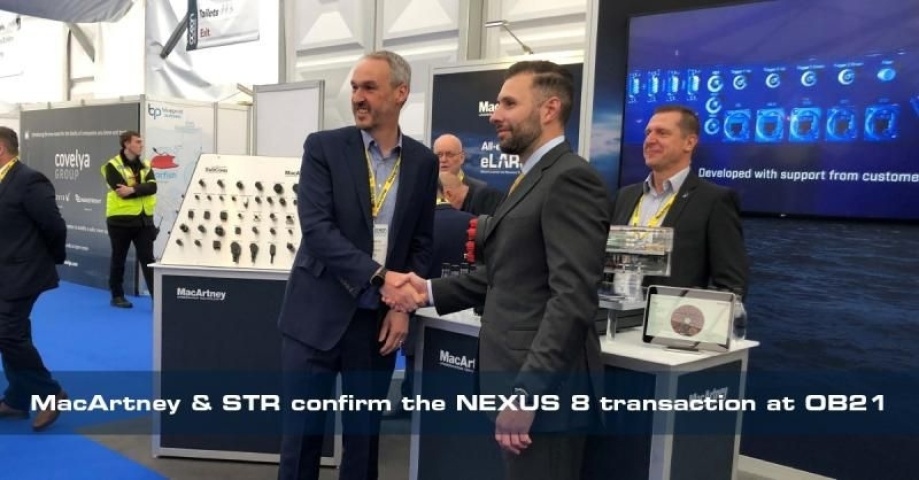Another successful cooperation between STR and the MacArtney Underwater Technology Group